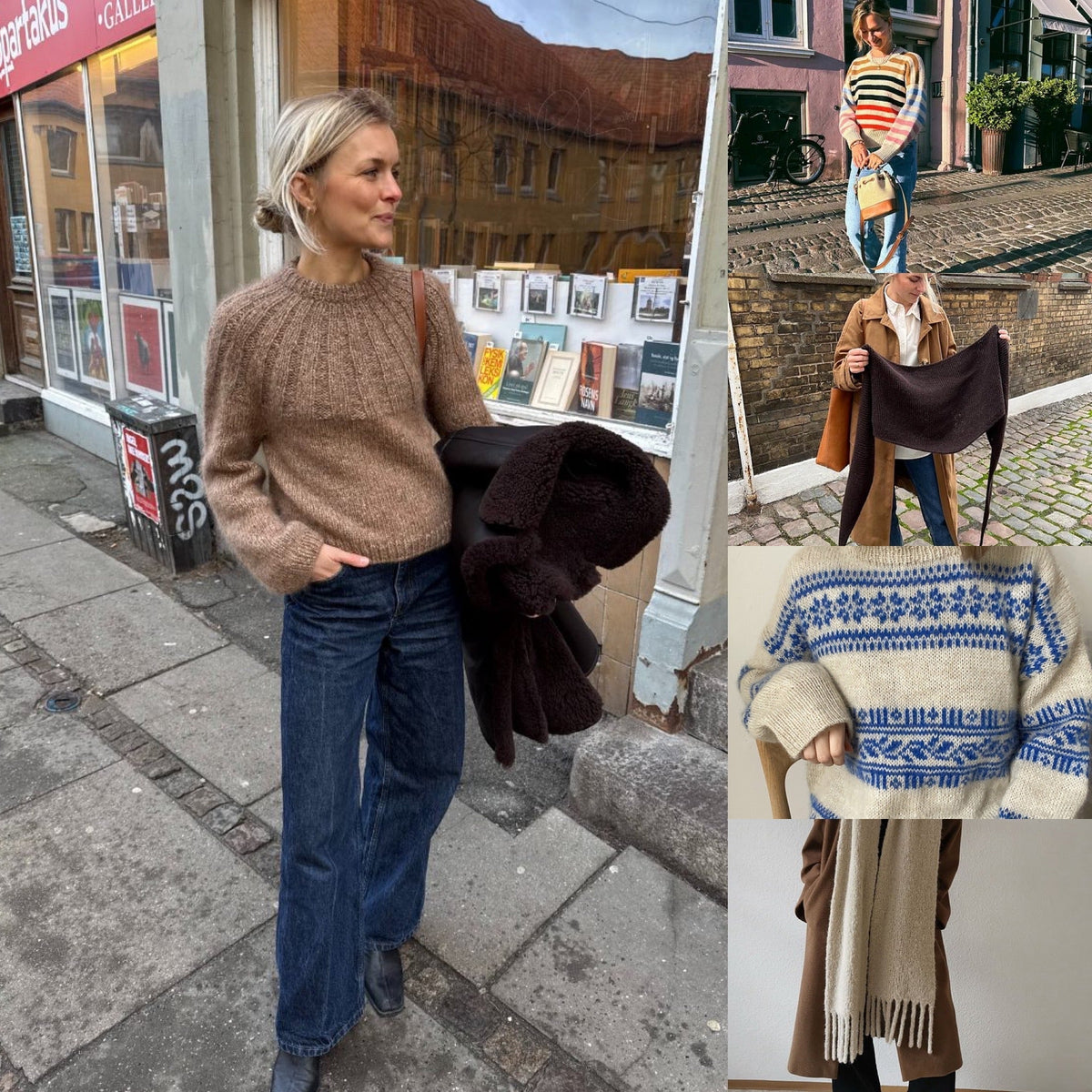 Sunday Sweater von PetiteKnit in Kos und Tynn Silk Mohair von Sandnes Garn