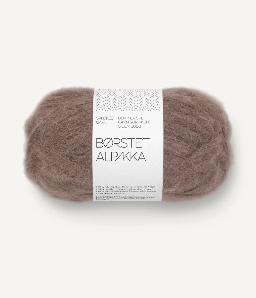 BØRSTET ALPAKKA