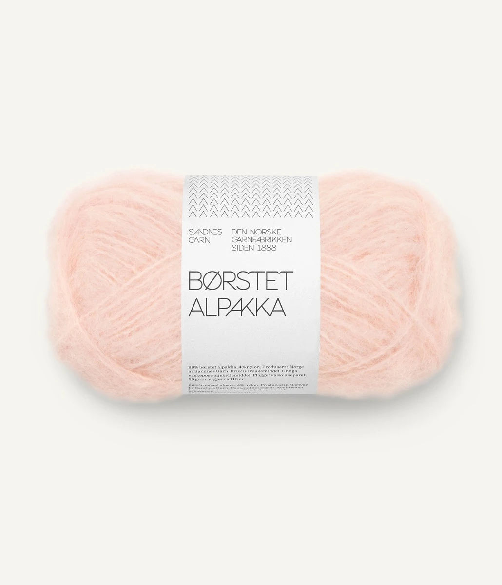 BØRSTET ALPAKKA