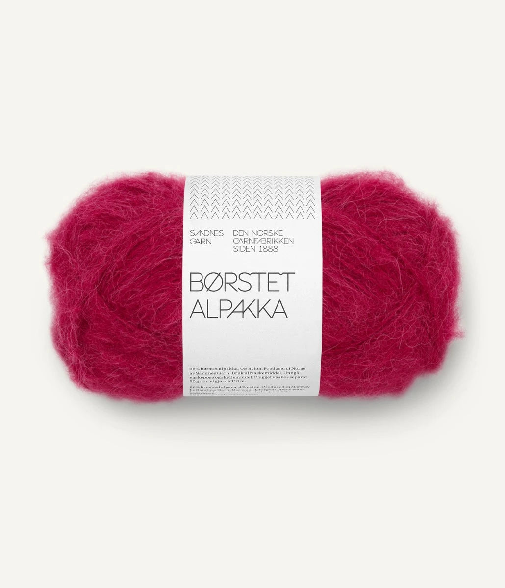 BØRSTET ALPAKKA