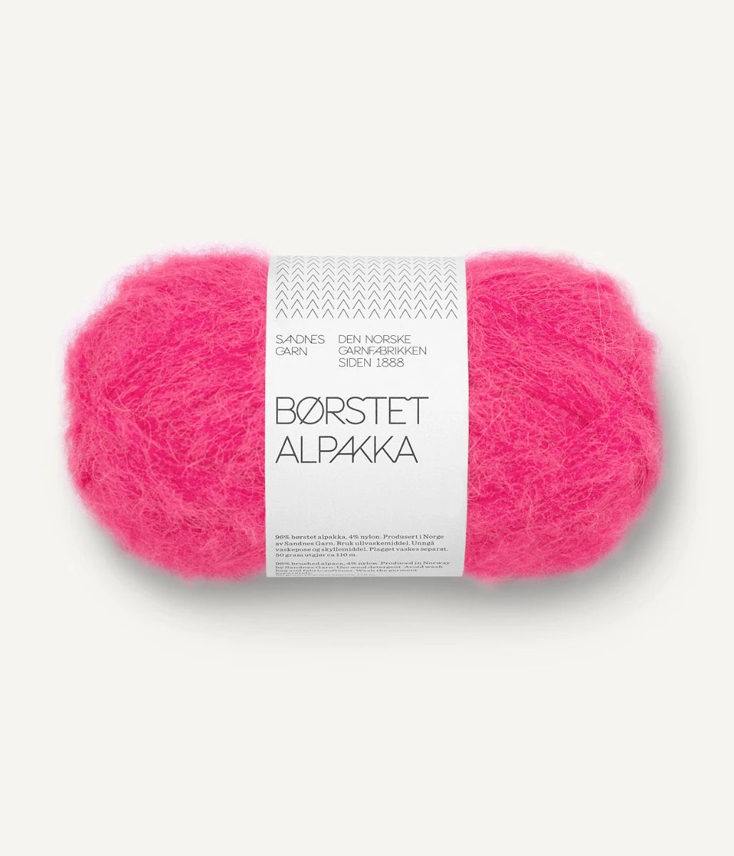 BØRSTET ALPAKKA