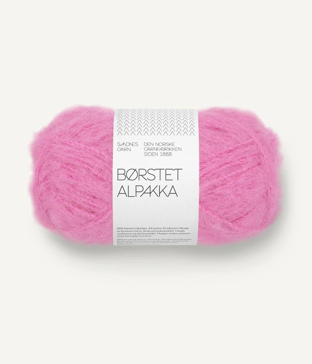 BØRSTET ALPAKKA
