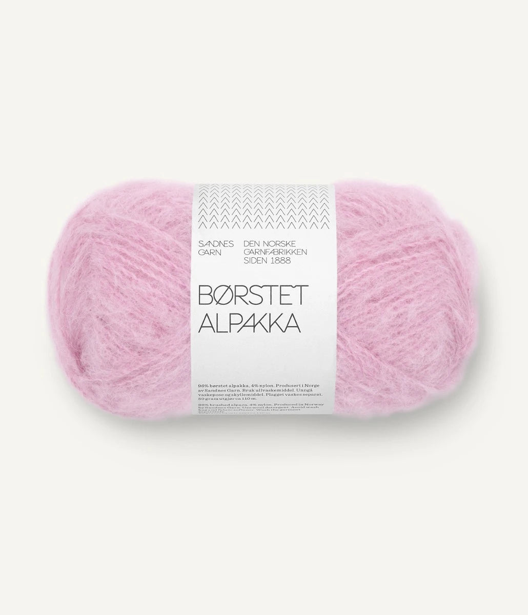BØRSTET ALPAKKA