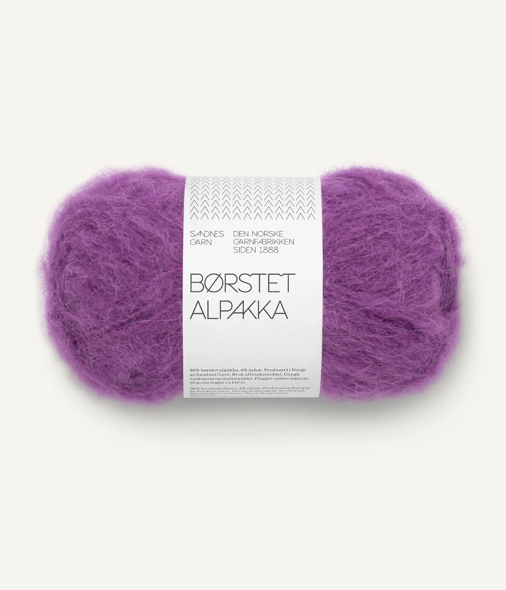 BØRSTET ALPAKKA