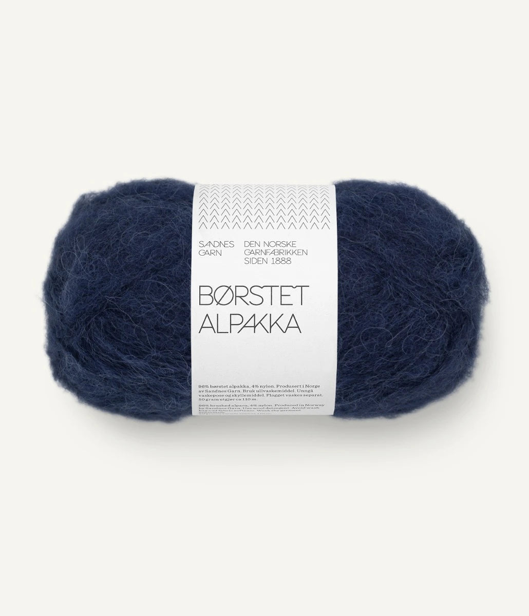 BØRSTET ALPAKKA