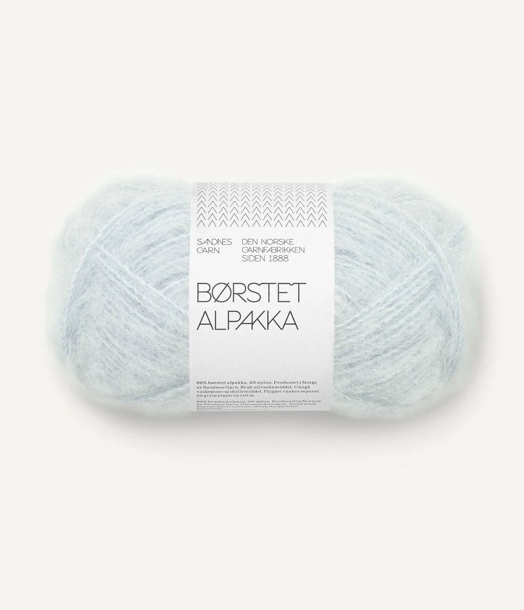 BØRSTET ALPAKKA