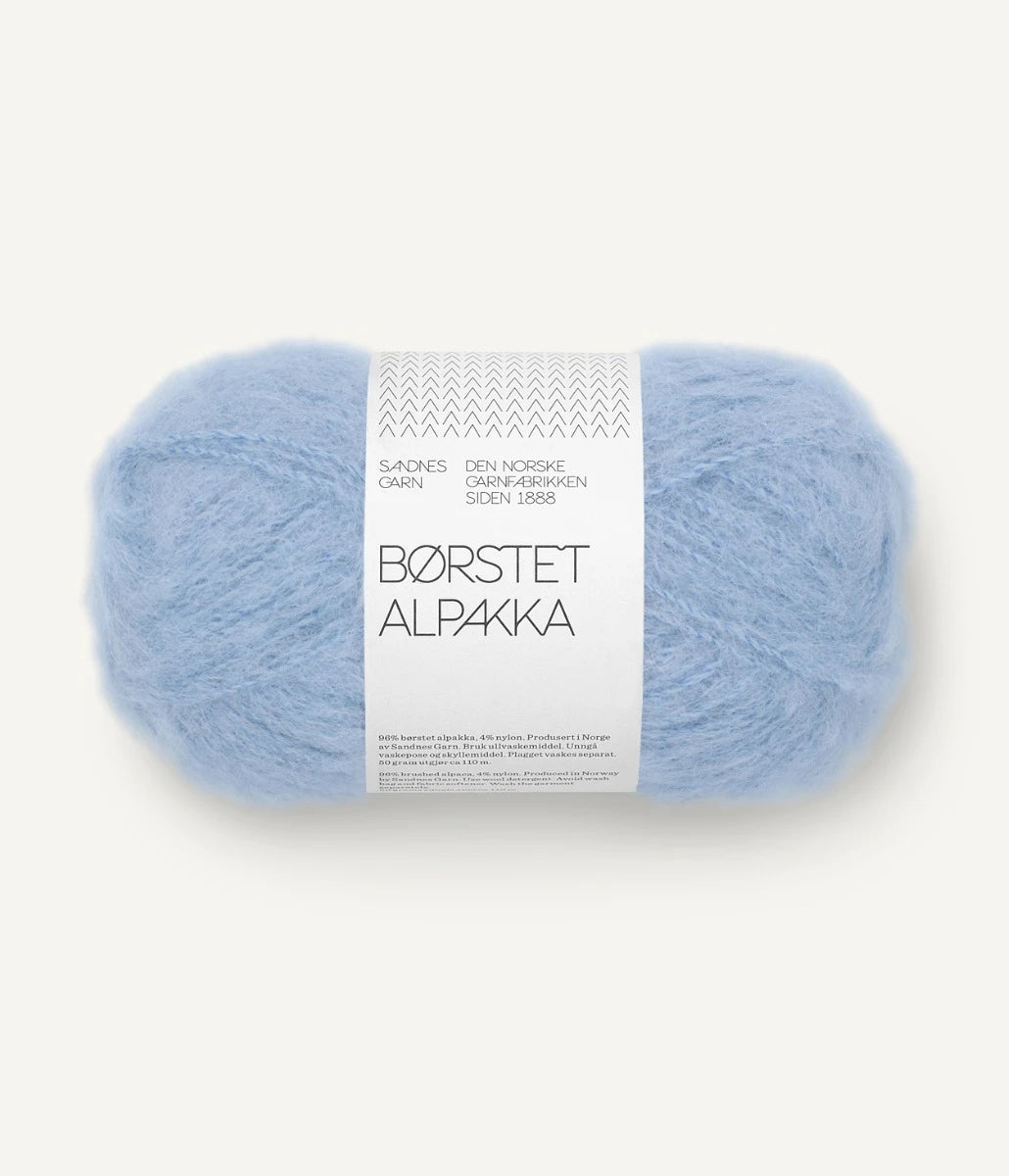 BØRSTET ALPAKKA