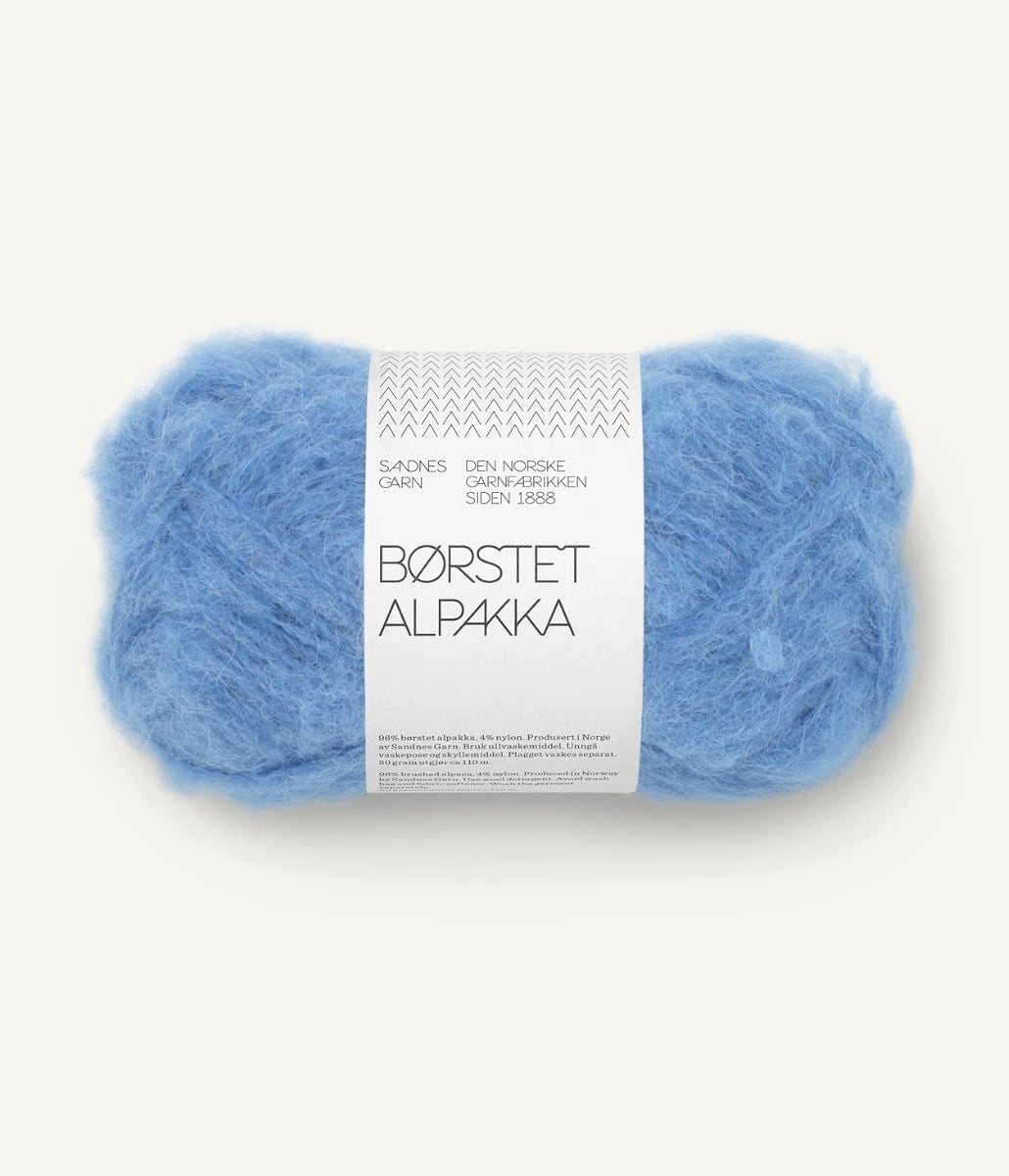 BØRSTET ALPAKKA