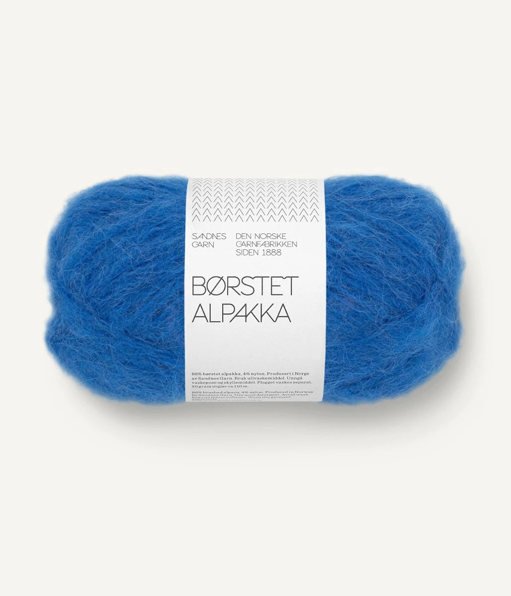 BØRSTET ALPAKKA