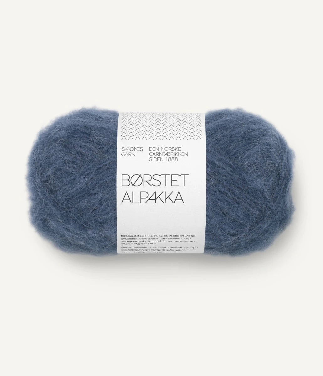 BØRSTET ALPAKKA