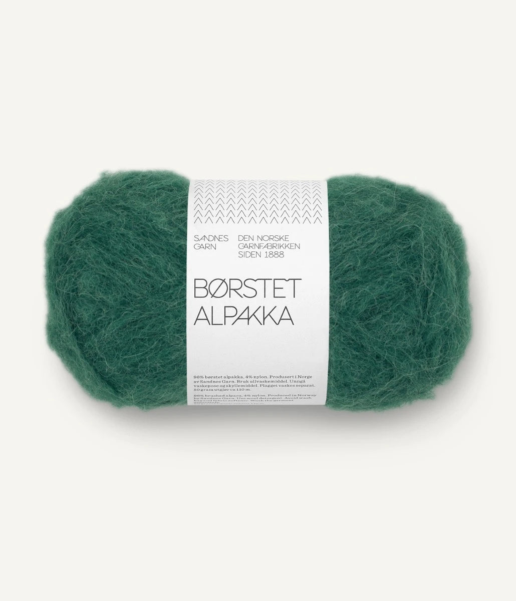 BØRSTET ALPAKKA