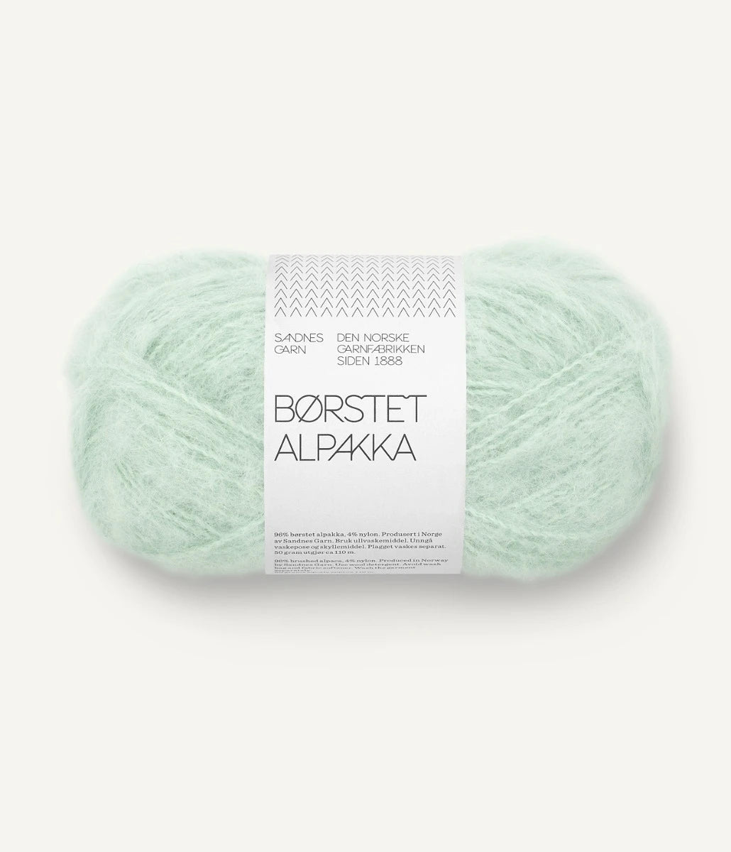 BØRSTET ALPAKKA