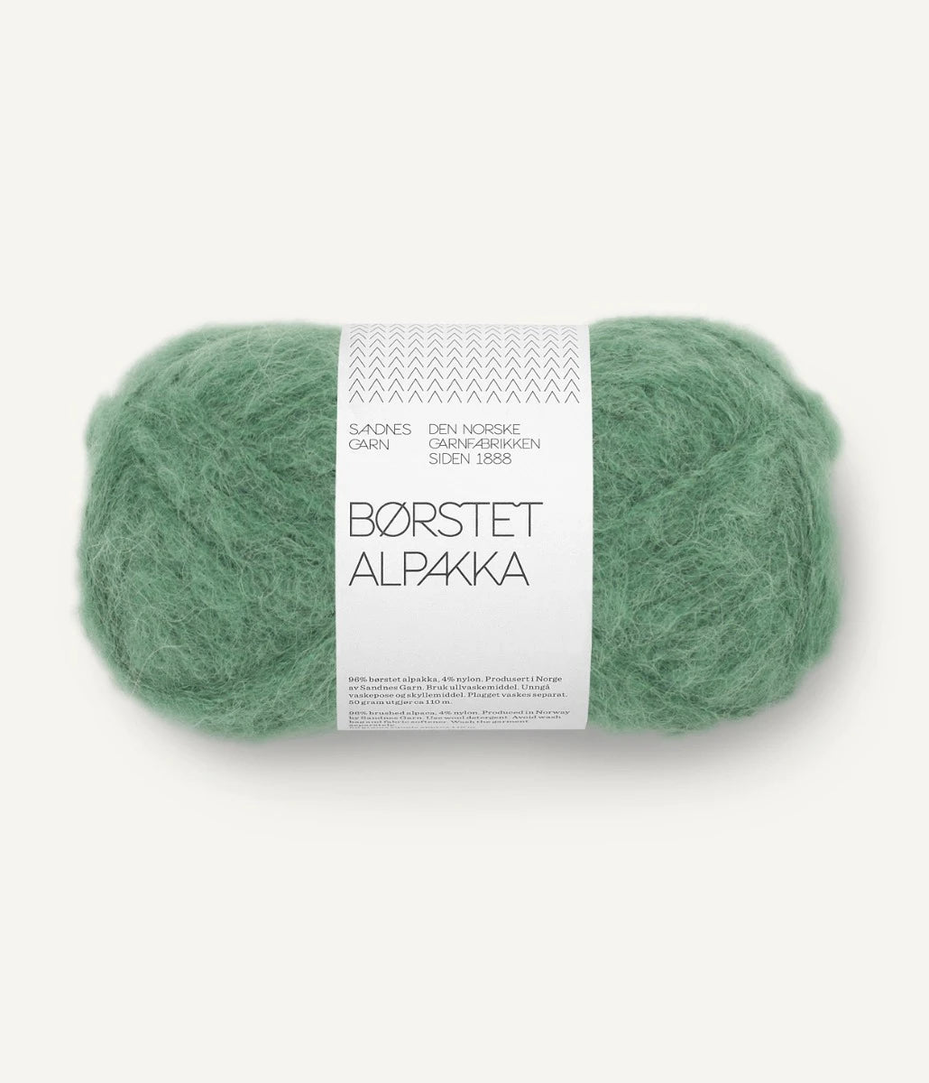 BØRSTET ALPAKKA