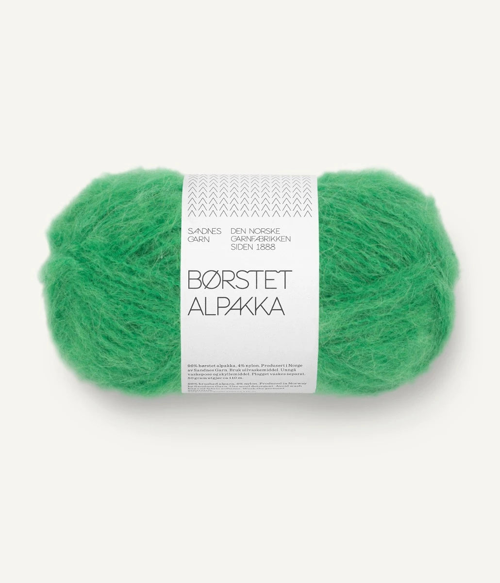 BØRSTET ALPAKKA