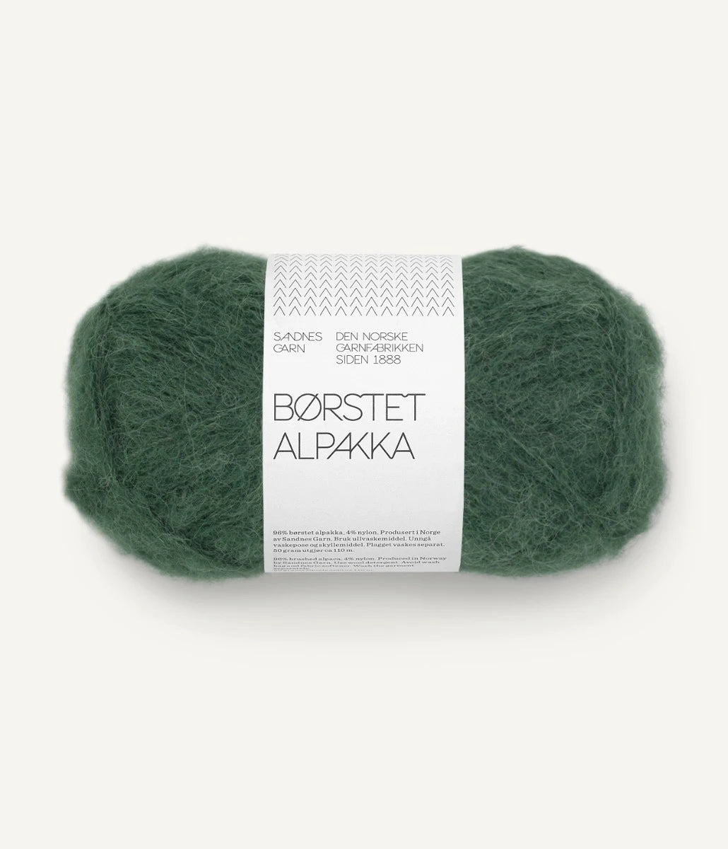 BØRSTET ALPAKKA