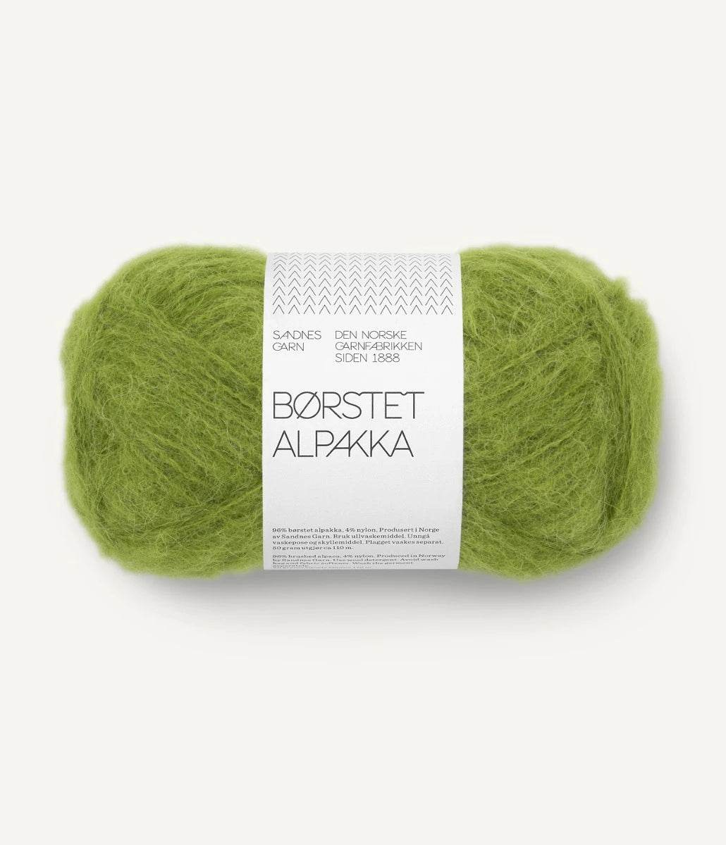 BØRSTET ALPAKKA