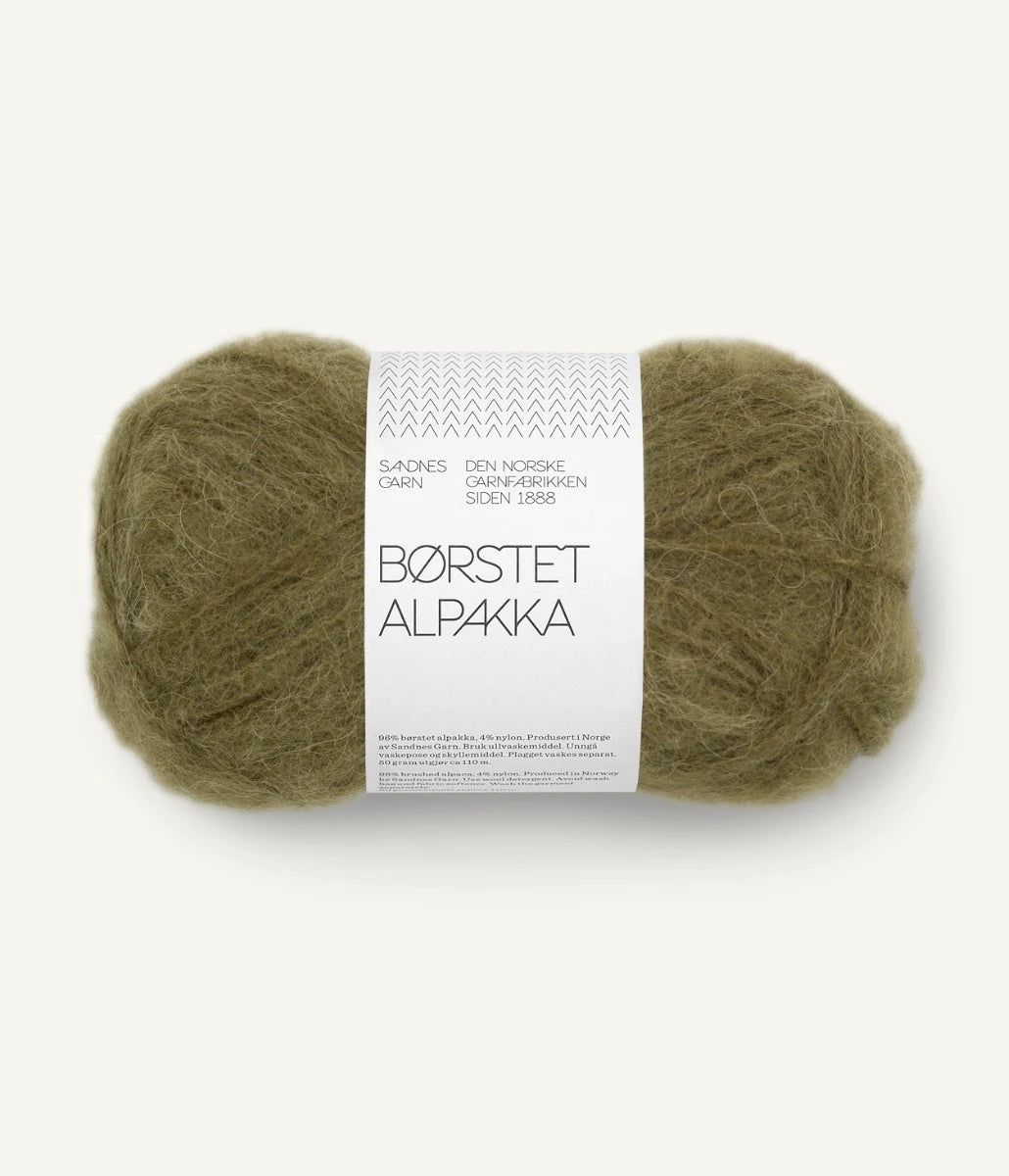 BØRSTET ALPAKKA