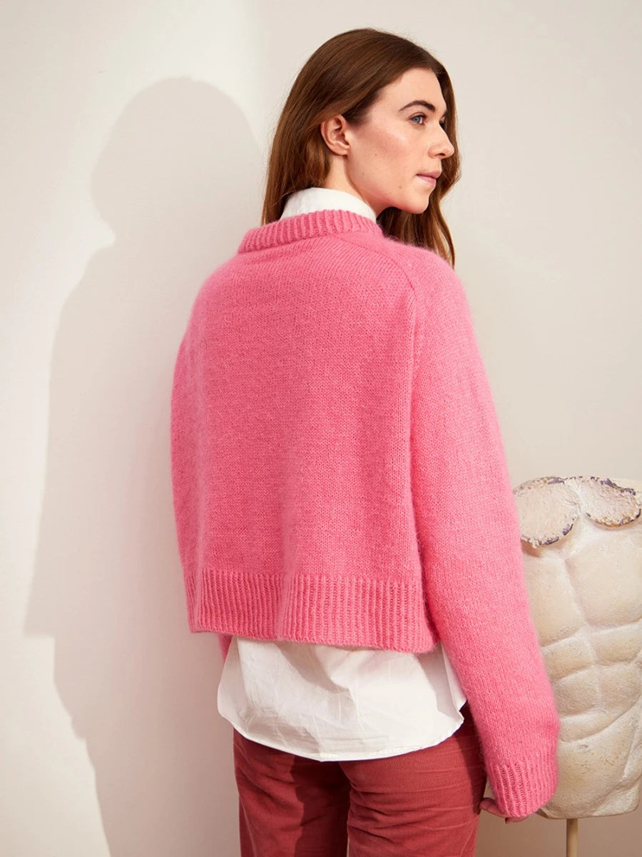 Wendy Sweater Strickanleitung und Garnset von Sandnes Garn aus 2403 DIY, gestrickt mit Sunday und Tynn Silk Mohair, Bild 5