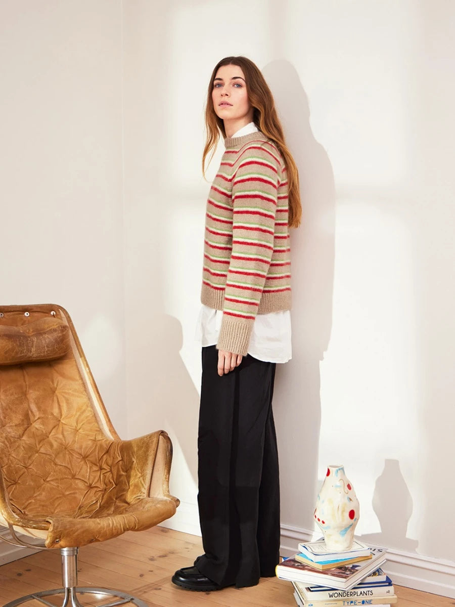 North Sweater Strickanleitung und Garnset von Sandnes Garn aus 2403 DIY, gestrickt mit Sunday und Tynn Silk Mohair, Bild 3