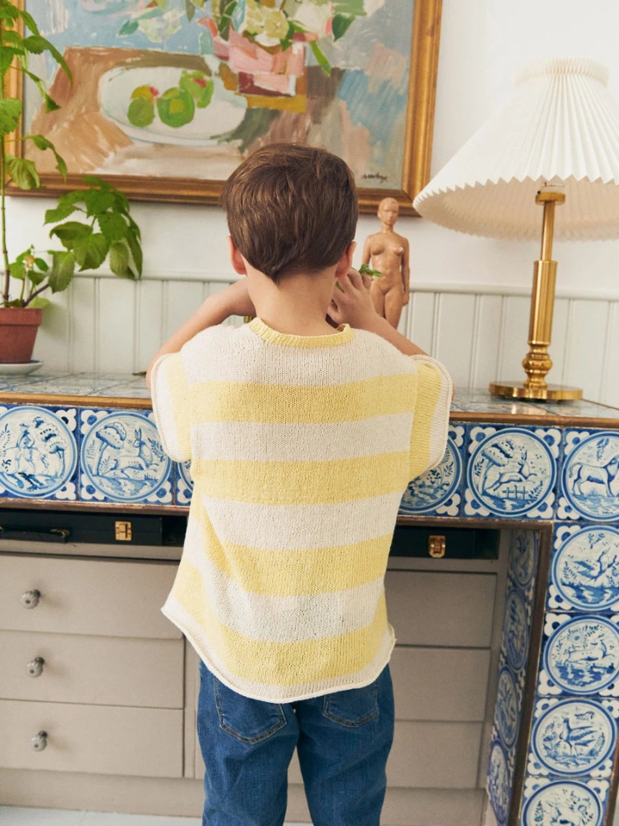 Anleitung ROWAN TEE JUNIOR / Sommer Barn og Baby 2603 Nr. 6