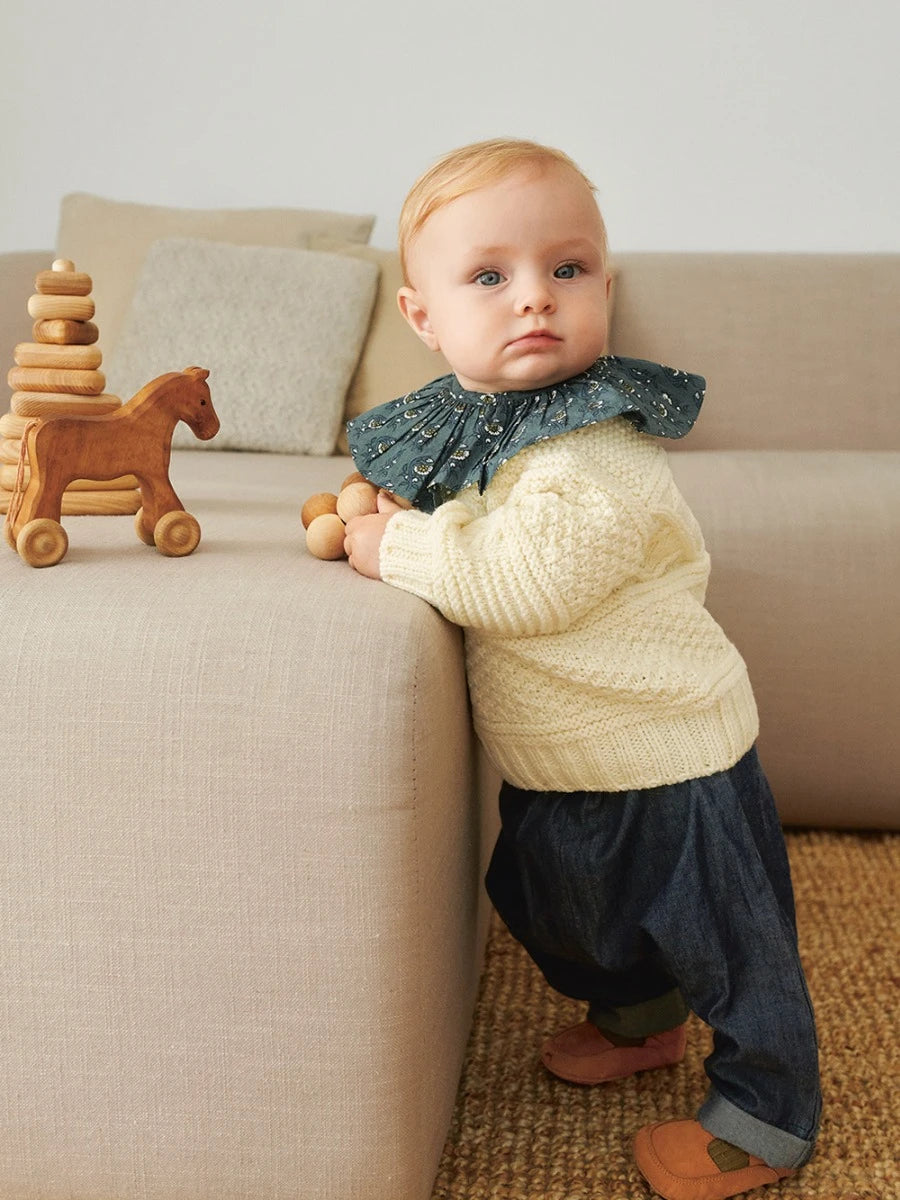 Anleitung GUERNSEY SWEATER BABY | 2413 myk start Nr. 1