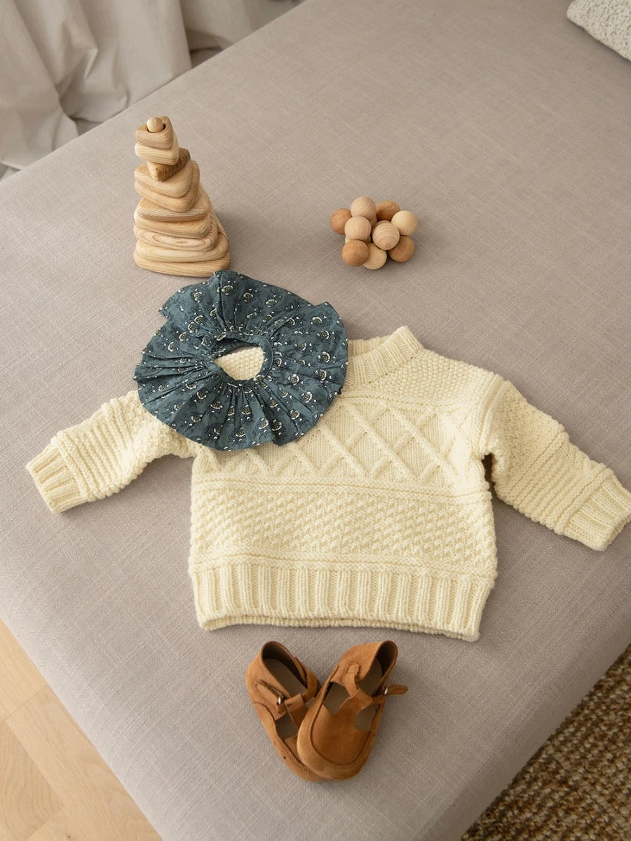 Anleitung GUERNSEY SWEATER BABY | 2413 myk start Nr. 1