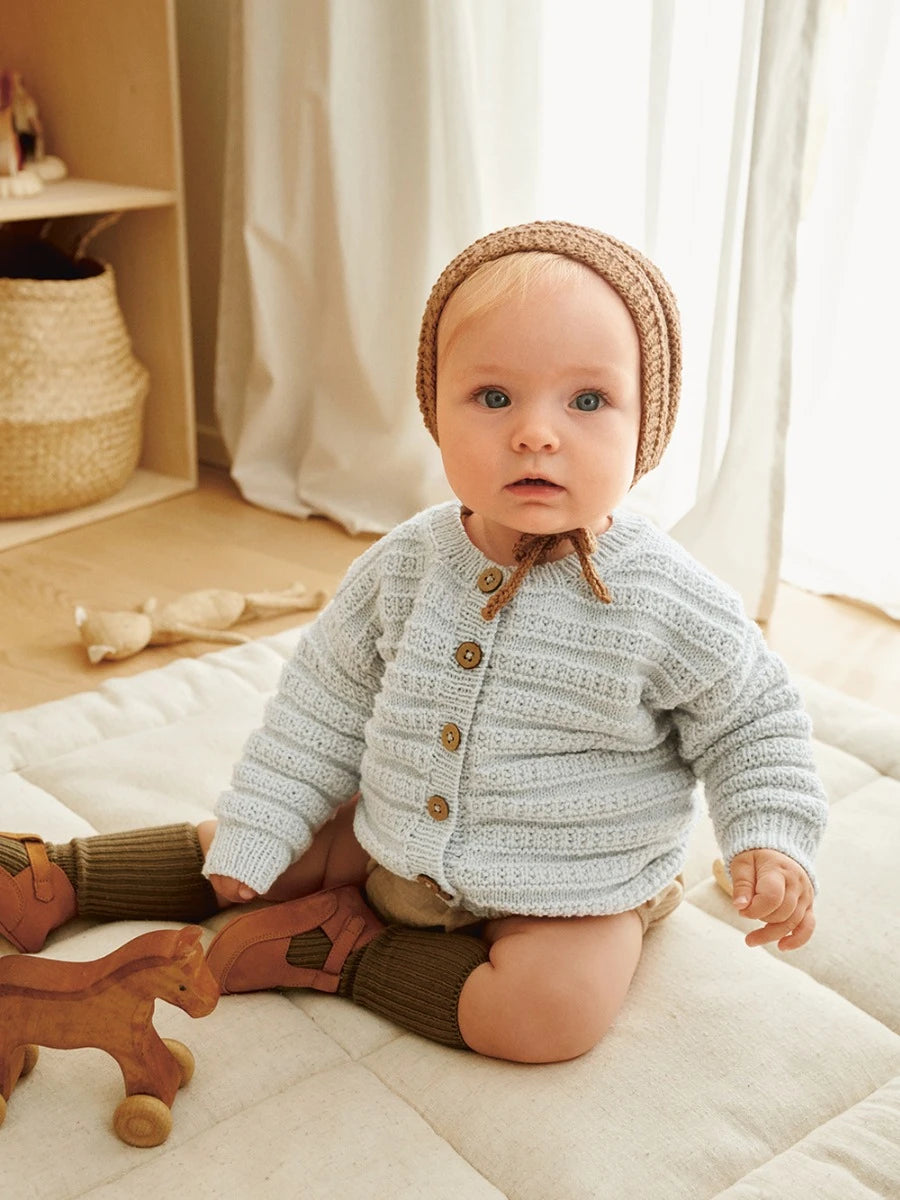 FILIP CARDIGAN, PANTS & BONNET Baby |  2413 myk start Nr. 4