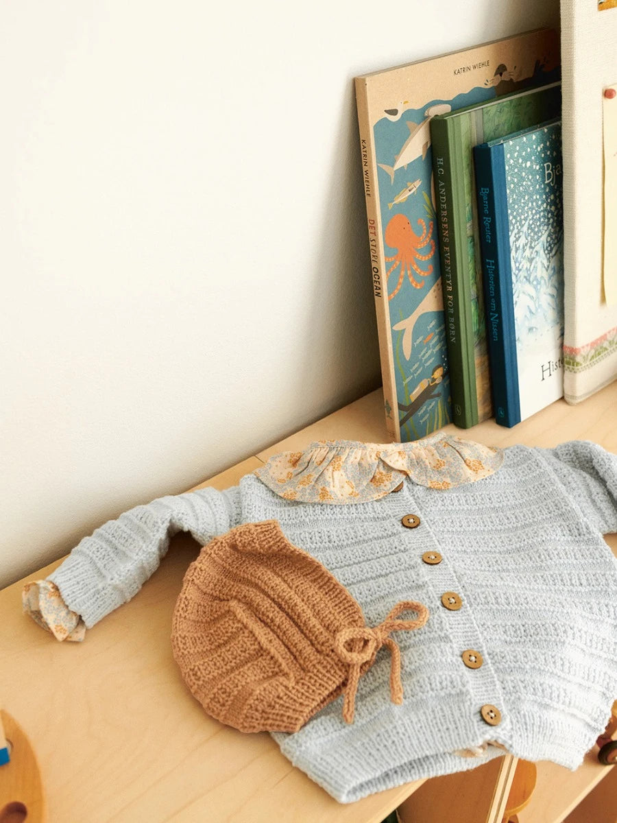 FILIP CARDIGAN, PANTS & BONNET Baby |  2413 myk start Nr. 4
