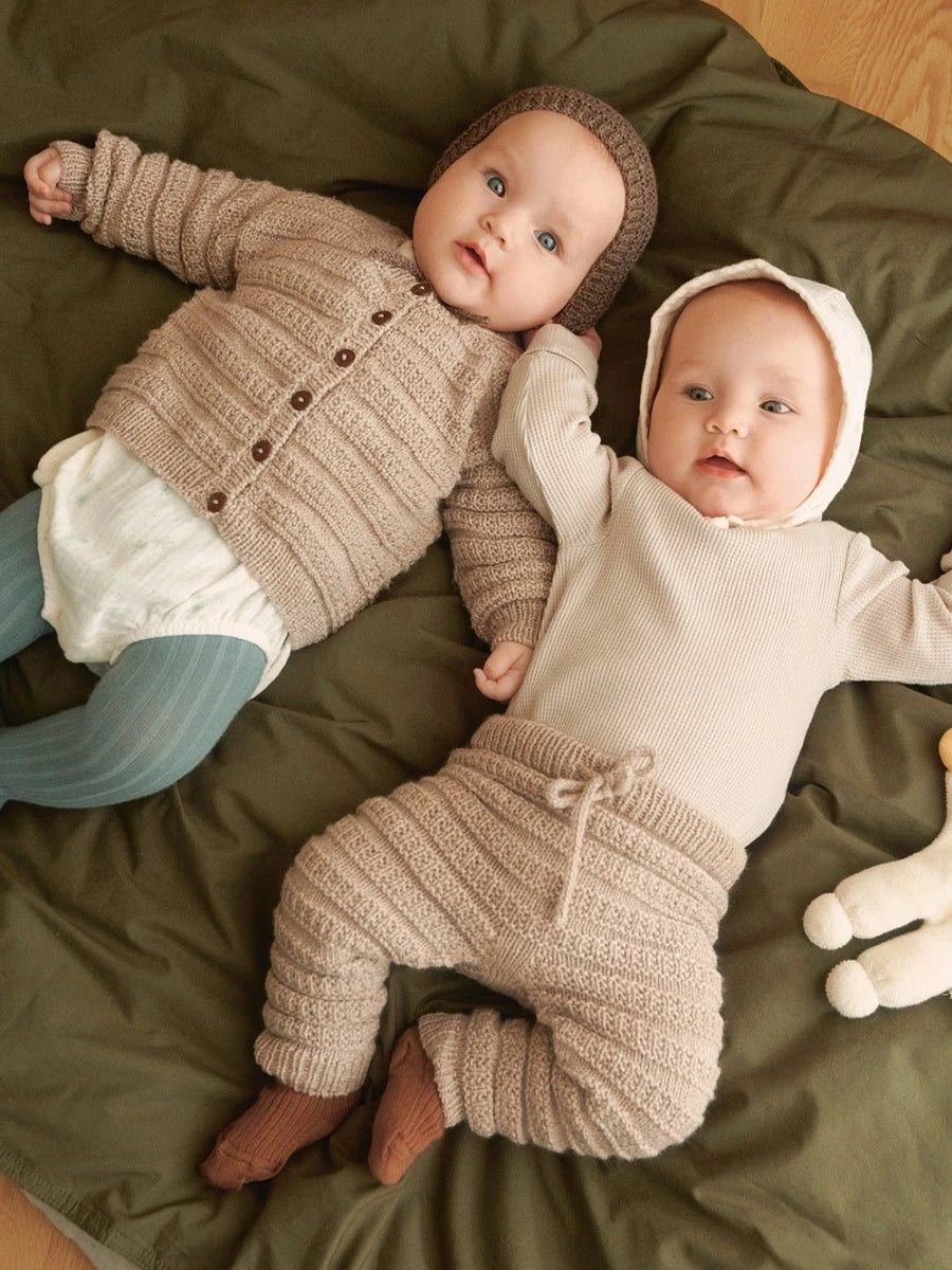 FILIP CARDIGAN, PANTS & BONNET Baby |  2413 myk start Nr. 4