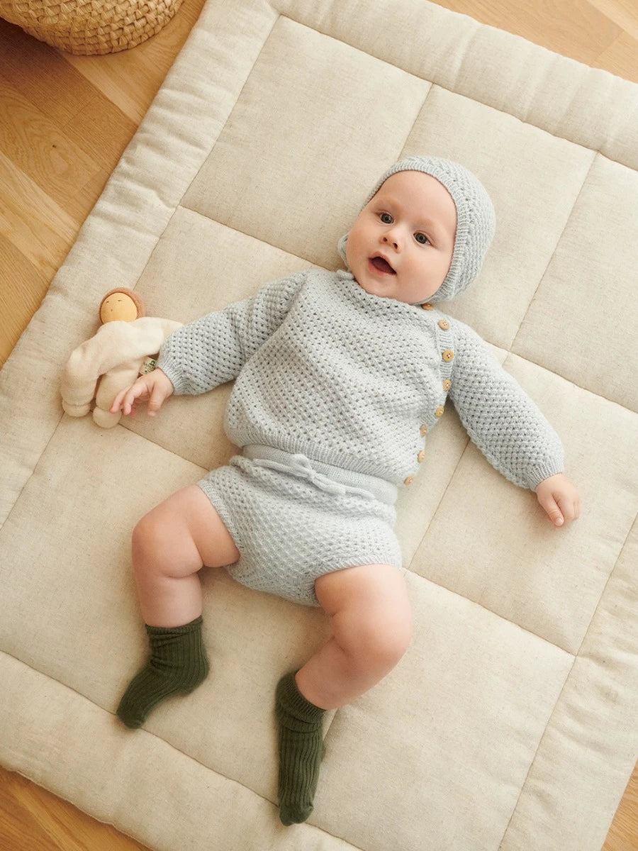 Anleitung APRIL CARDIGAN, DIAPER PANTS & BONNET | 2413 myk start Nr. 5