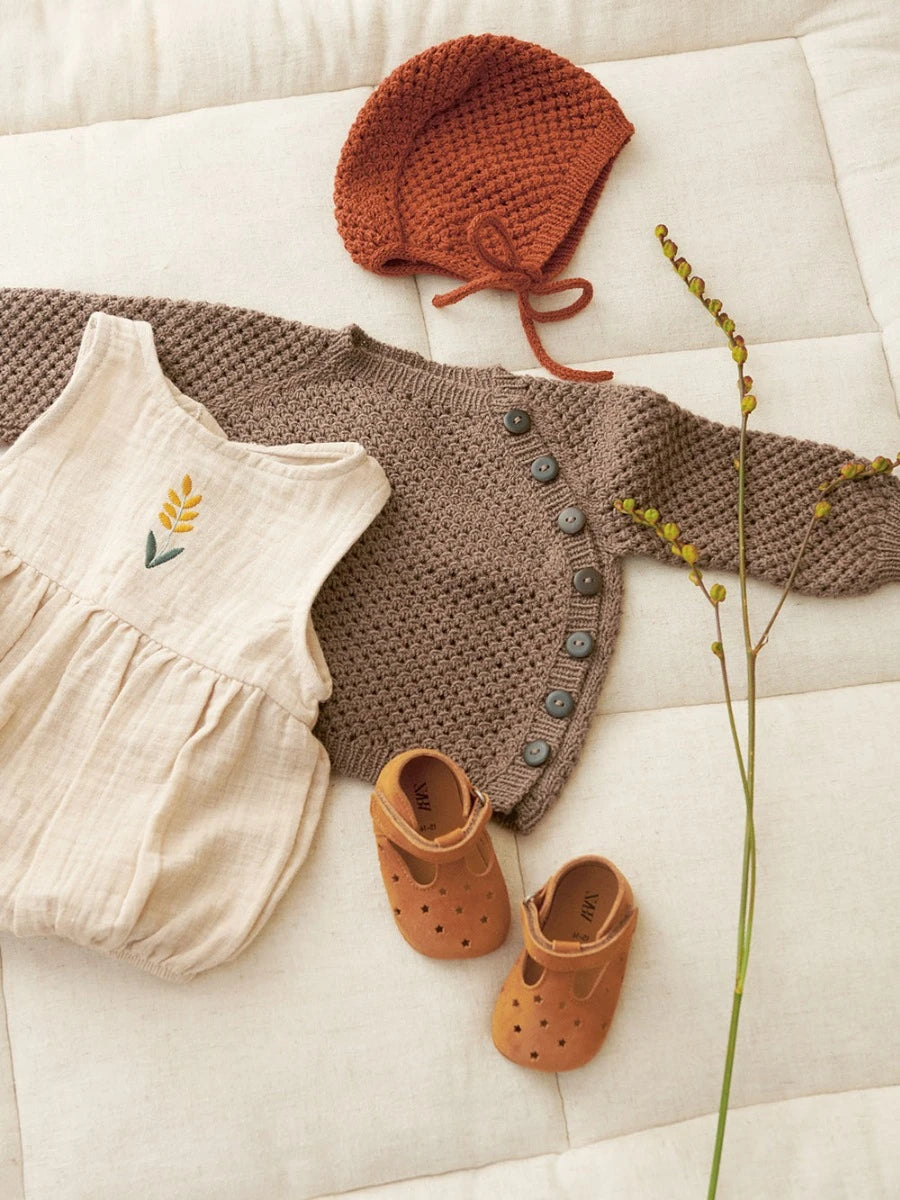 Anleitung APRIL CARDIGAN, DIAPER PANTS & BONNET | 2413 myk start Nr. 5