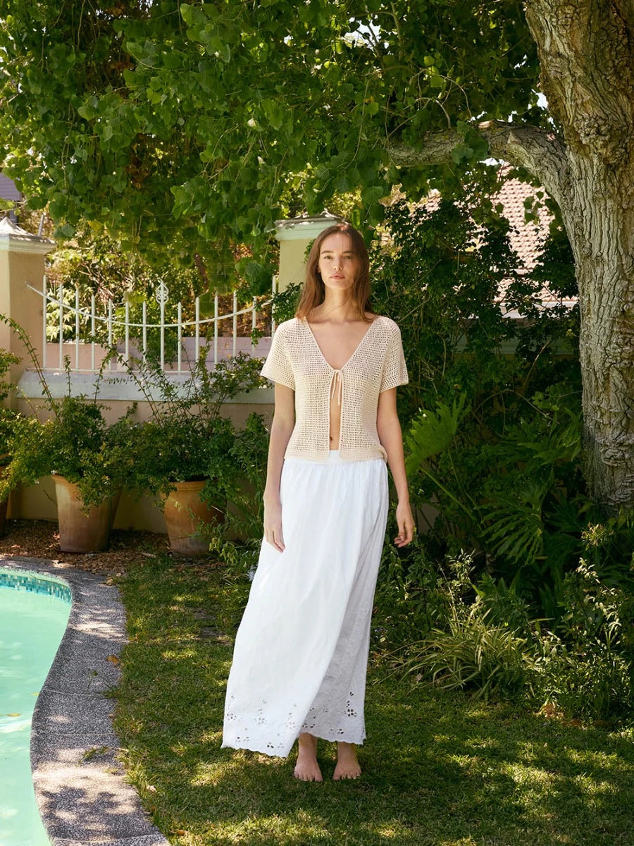 Anleitung AVA BLOUSE / Sommerstrikk 2604 Nr. 3