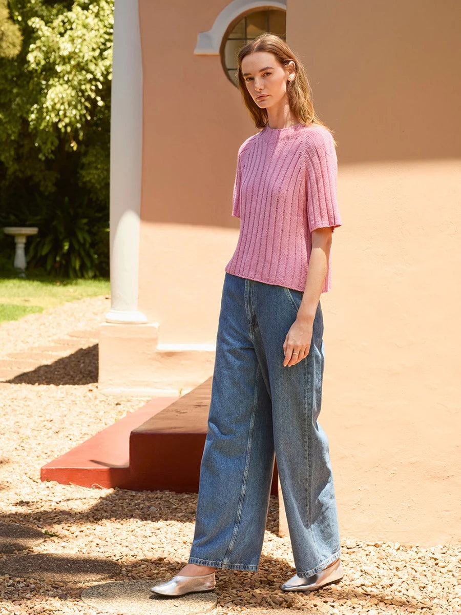 Anleitung ELVA TEE / Sommerstrikk 2604 Nr. 7