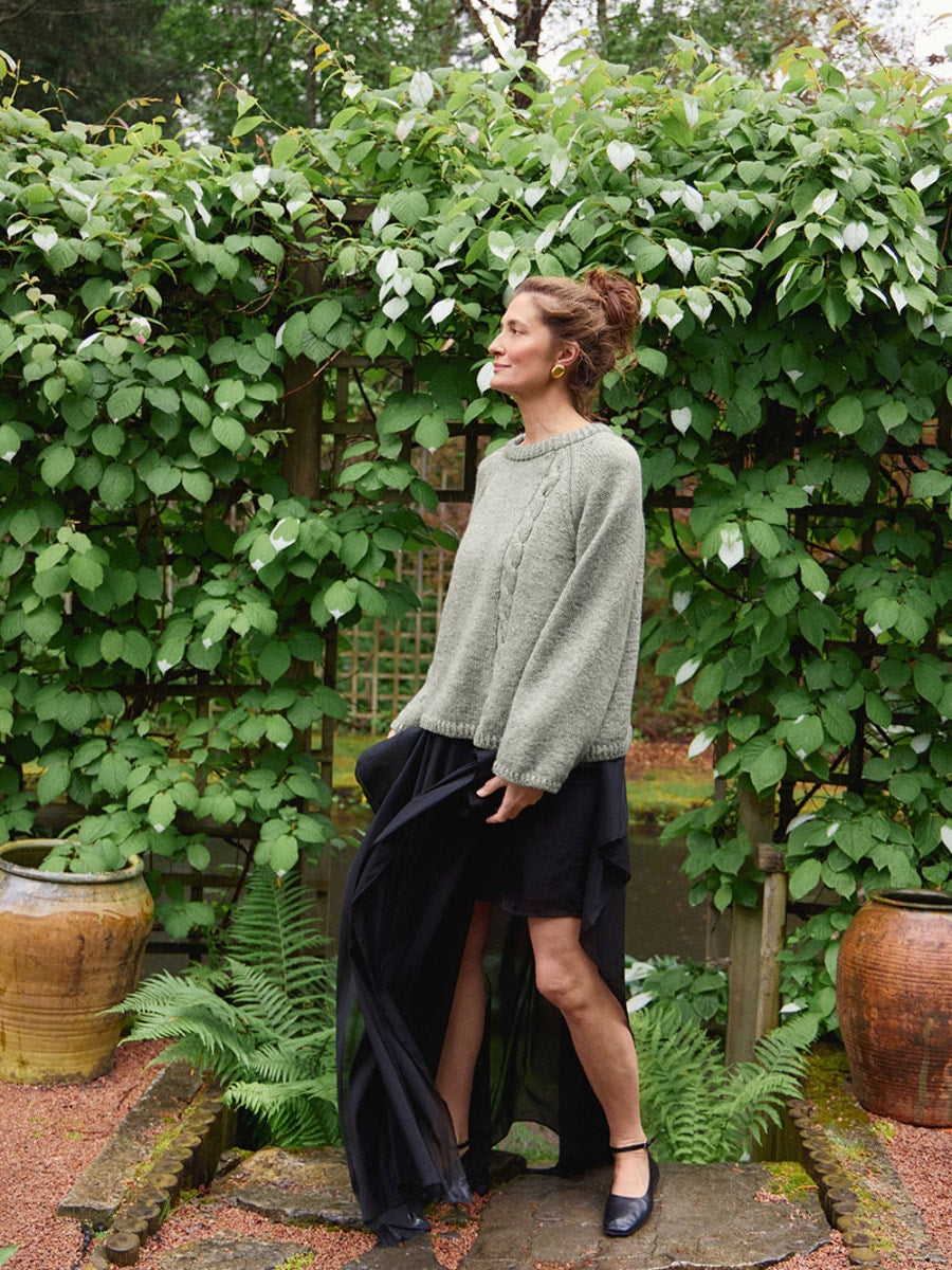 Laura Sweater, Sandnes Garn Anleitung DIY 2606 Nr. 10