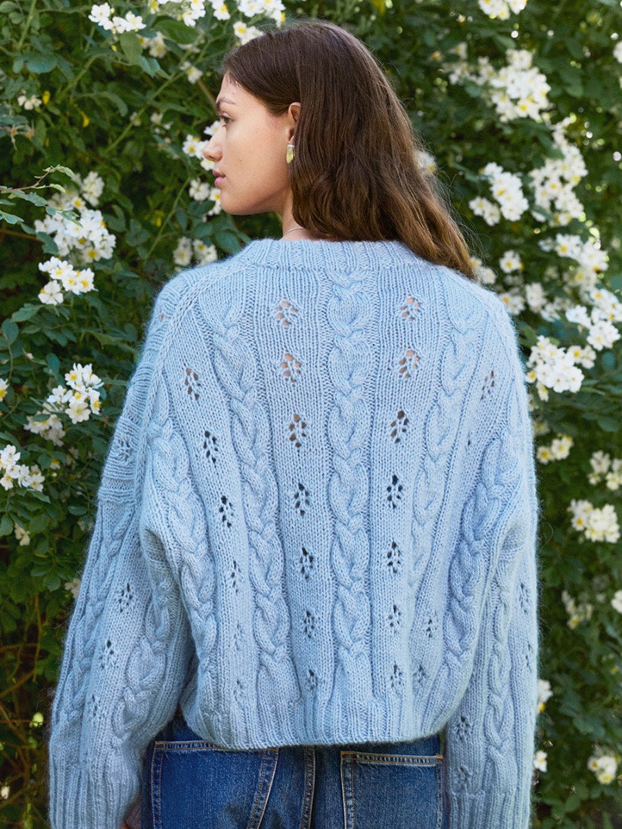 Junia Sweater, Sandnes Garn Anleitung DIY 2606 Nr. 11, Ansicht 3