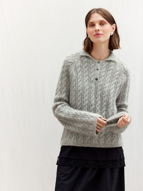 Amber Sweater, Sandnes Garn Anleitung DIY 2606 Nr. 3