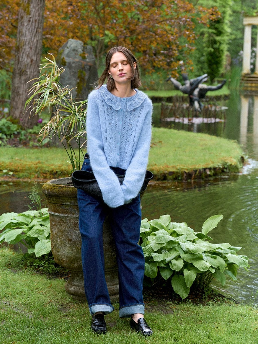 Bloom Cardigan Variante b, Sandnes Garn Anleitung DIY 2606 Nr. 4, Ansicht 3