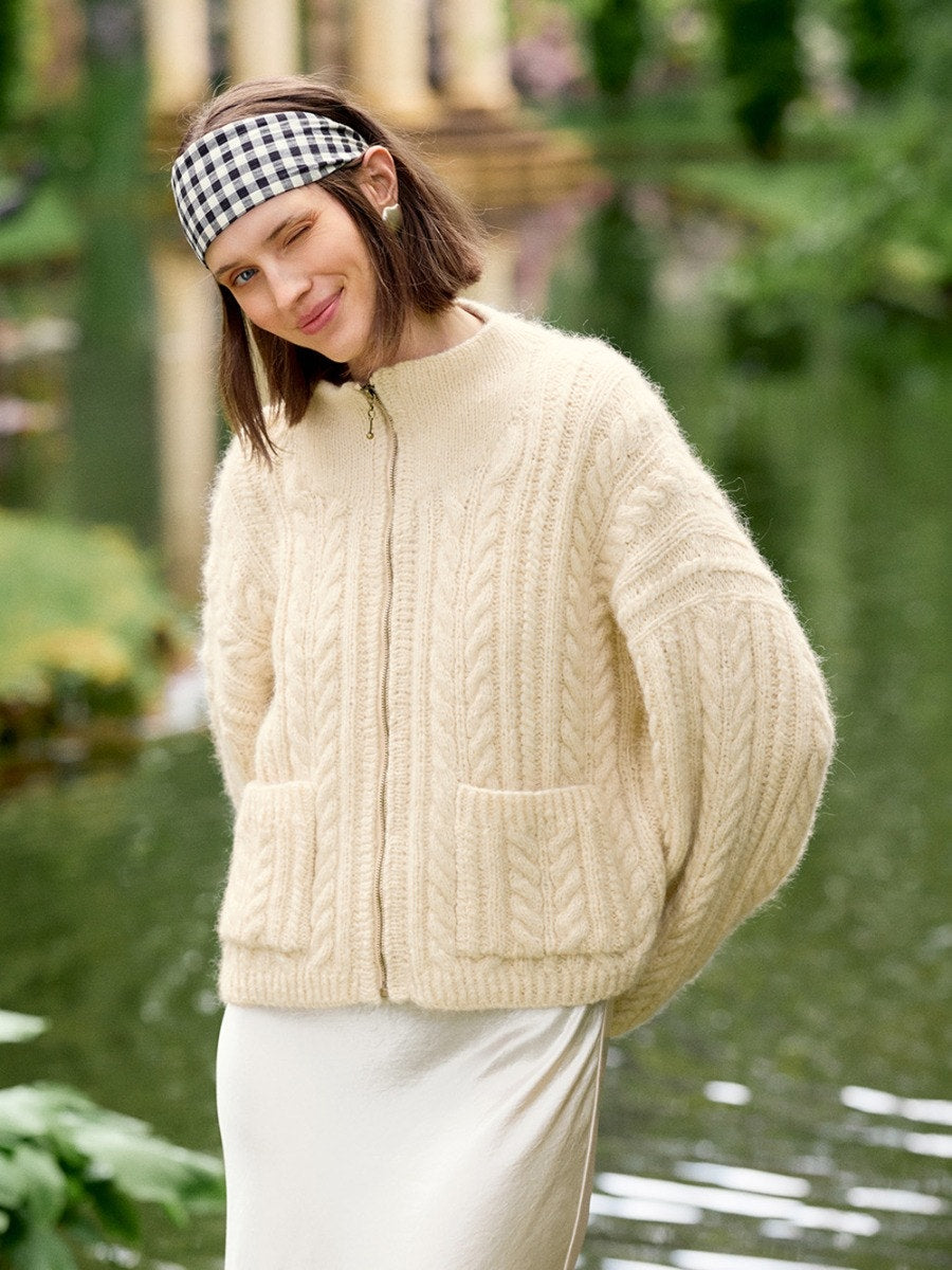 Kaja Jacket, Sandnes Garn Anleitung DIY 2606 Nr. 7