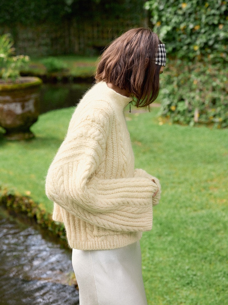 Kaja Jacket, Sandnes Garn Anleitung DIY 2606 Nr. 7, Ansicht 4