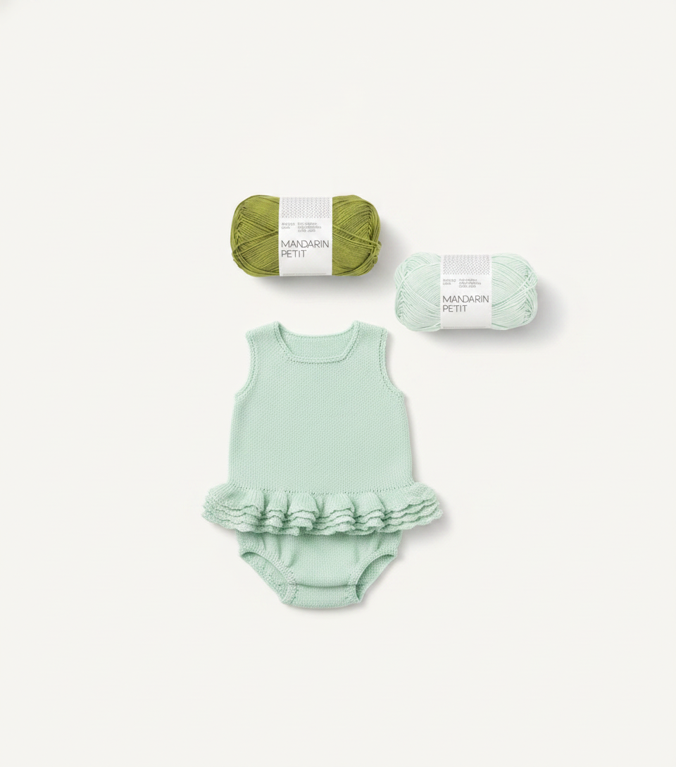 Garnset Sommer Barn og Baby 2603 Nr. 7 | ROSETTE TOP