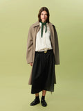 Miu Pointelle Scarf Strickanleitung und Garnset von Sandnes Garn aus Cashmere 2607, gestrickt mit Cashmere, Bild 1