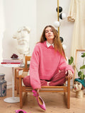 Wendy Sweater Strickanleitung und Garnset von Sandnes Garn aus 2403 DIY, gestrickt mit Sunday und Tynn Silk Mohair, Bild 1